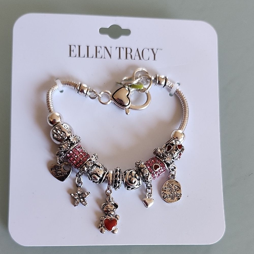 Ellen Tracy Charm Bracelet